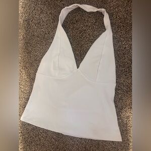 White Free people Halter Top